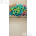 Tło fotograficzne – Kolorowe graffiti na zniszczonej ścianie | 3673
